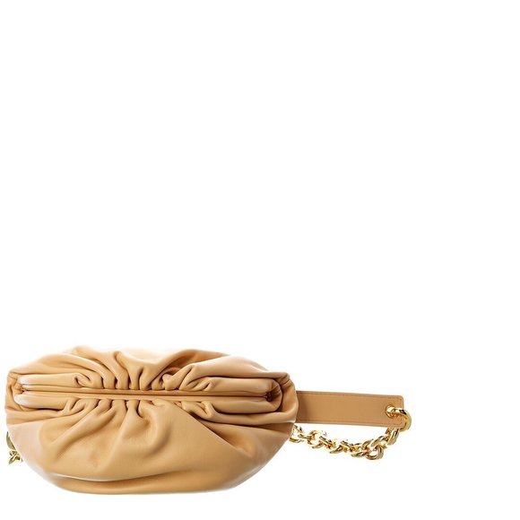 Bottega Veneta Handbags - Bottega Veneta The Belt Chain Leather Pouch